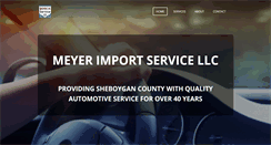 Desktop Screenshot of meyerimportservice.com